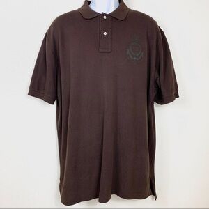 Polo Ralph Lauren short sleeve brown size XL